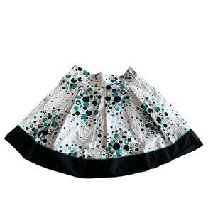 Candie's skirt 5 geometric floral polka dot pleated stretch